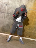 GRAY FLAME RUNNER SET